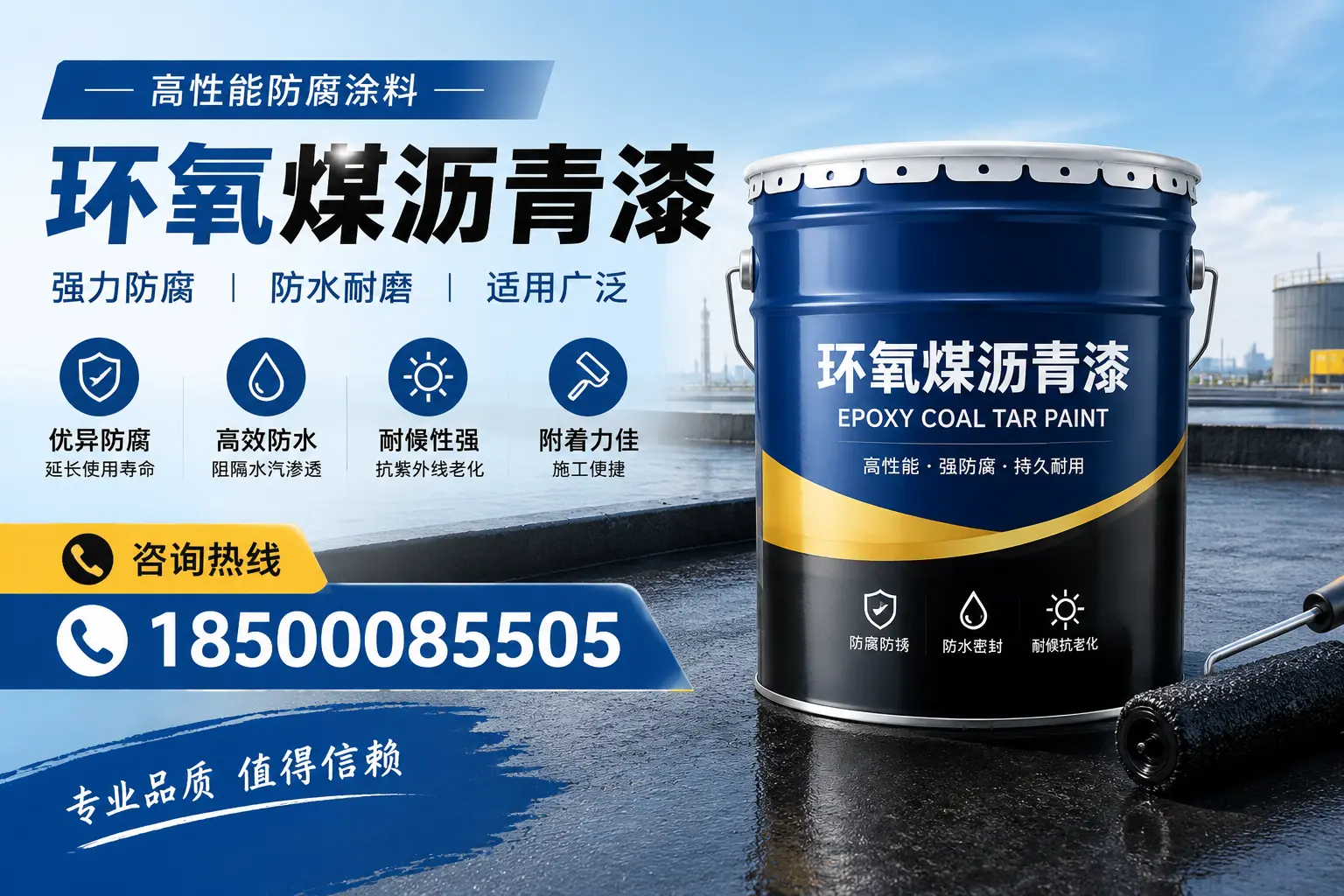 环氧煤沥青漆的主要成分与功能,土默特左旗用户深度了解